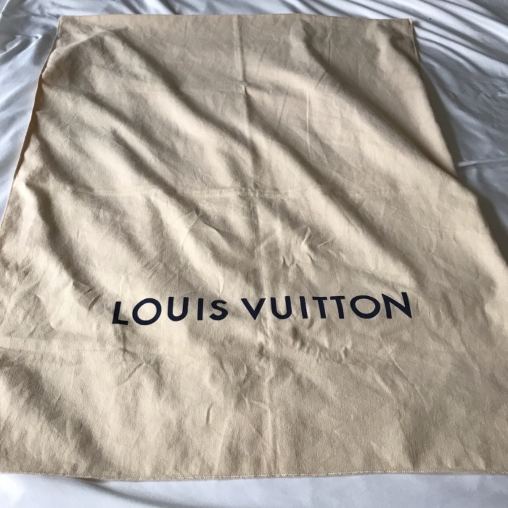 Authentic XL Louis Vuitton XL dust bag